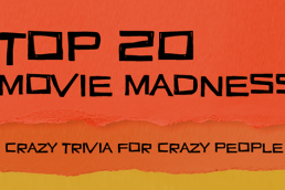 Top 20 Movie Madness Card